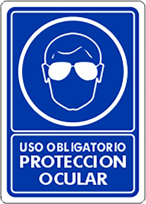 Uso Obligatorio De Protecci N Ocular Velta Contra Incendio Y Seguridad