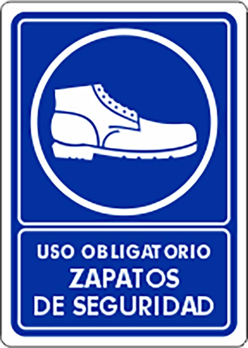 Uso Obligatorio De Zapato De Seguridad VELTA CONTRA INCENDIO Y SEGURIDAD