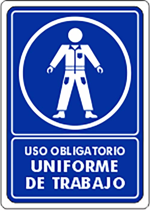 Uso Obligatorio De Uniforme De Trabajo - VELTA CONTRA INCENDIO Y SEGURIDAD